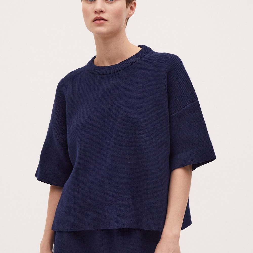 Babaa jumper no. 35 in navy